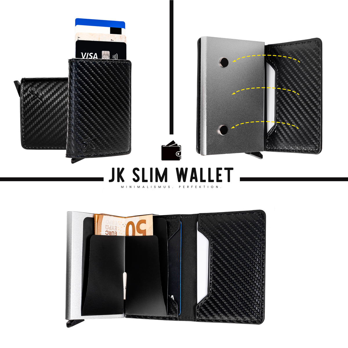Jk Slim Wallet Waldgrün