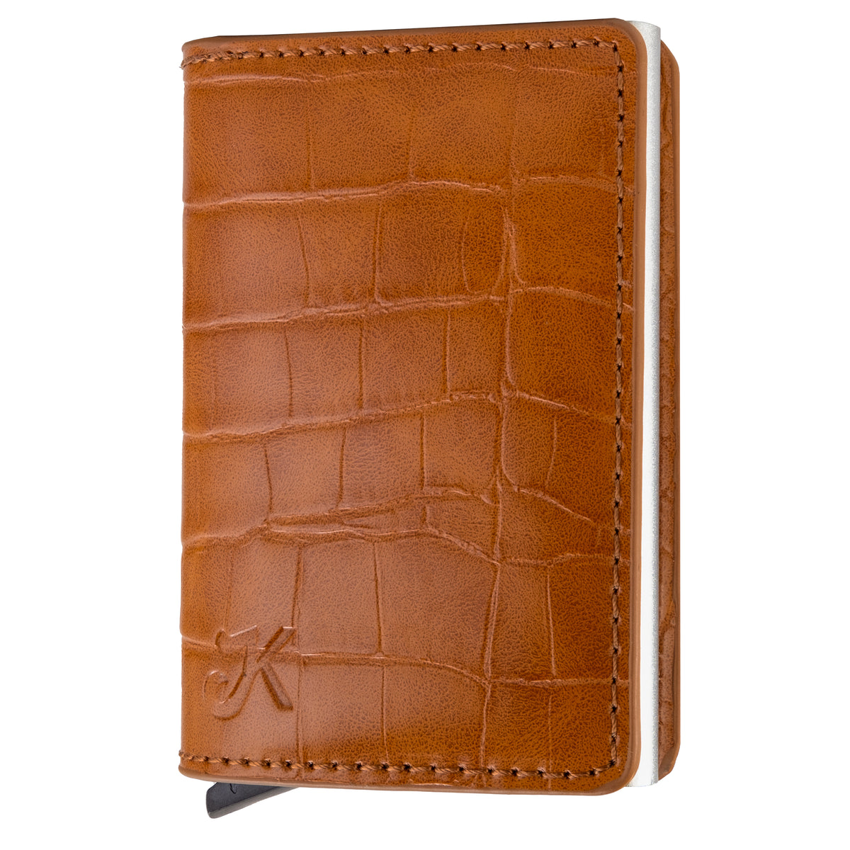 Jk Slim Wallet Karamellbraun
