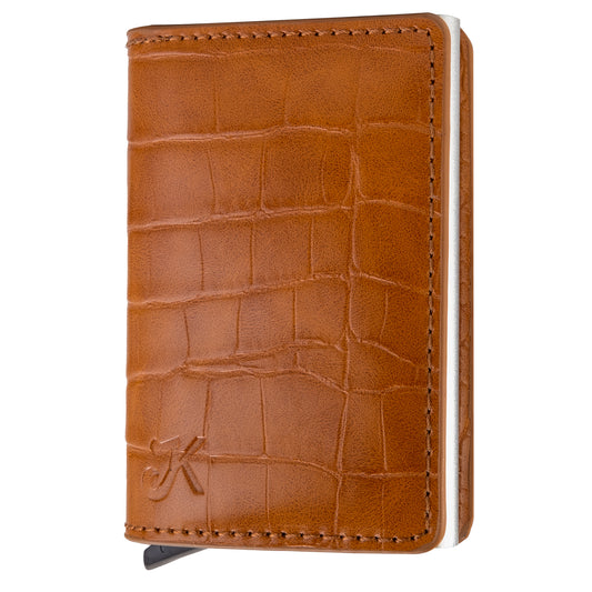 Jk Slim Wallet Karamellbraun
