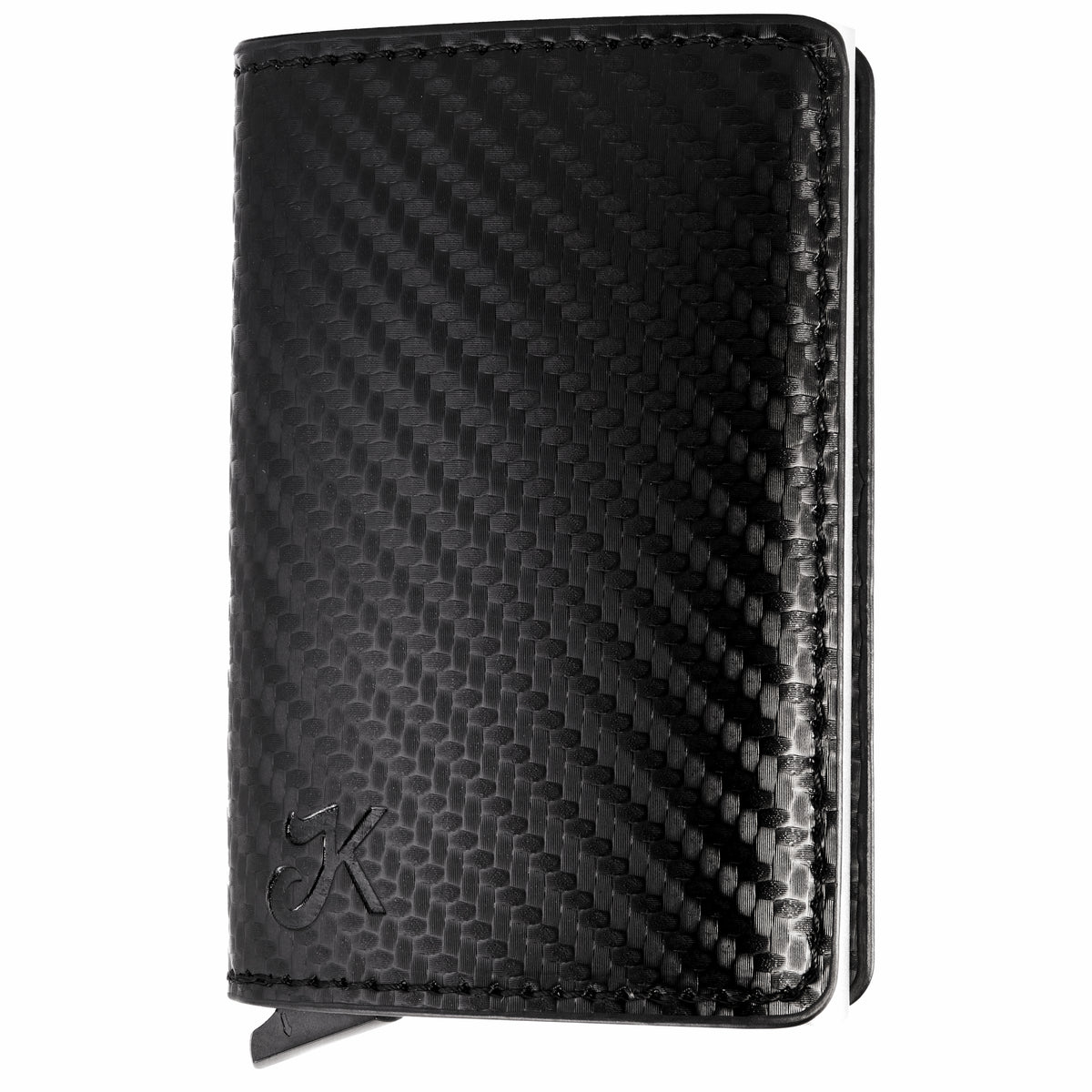 JK Slim Wallet Karbon Schwarz